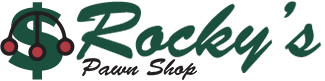 Rocky's Pawn Shop logo